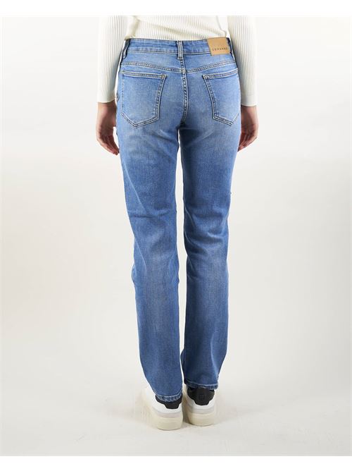 Jeans con ricami in paillettes Ermanno by Ermanno Scervino ERMANNO BY ERMANNO SCERVINO | Jeans | D45EP025EI7MF157